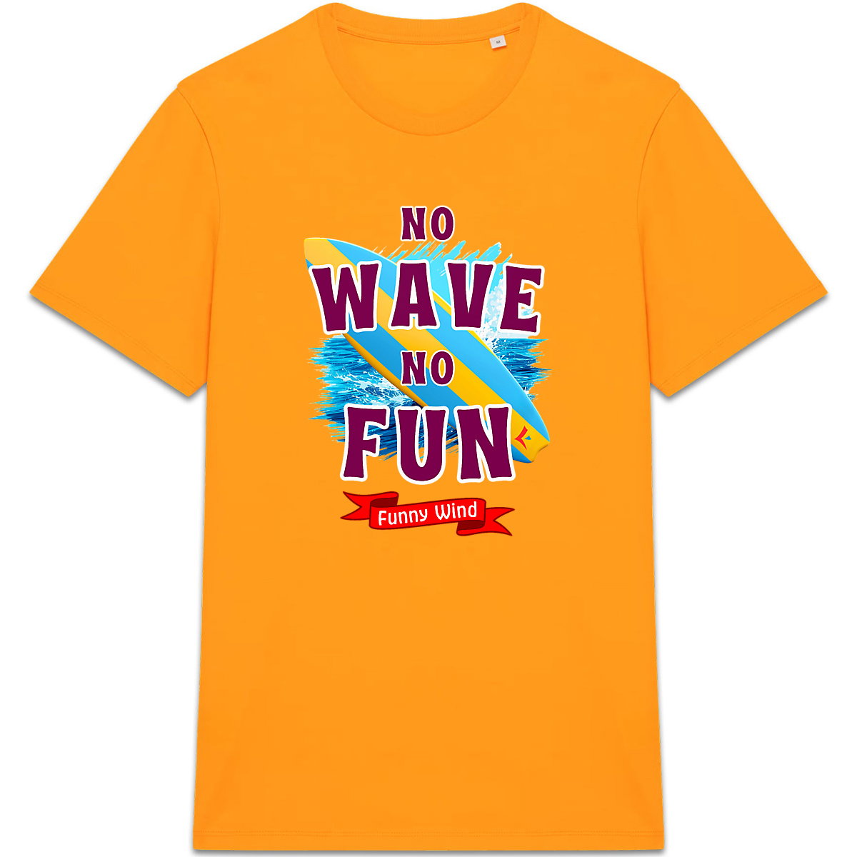 T-shirt épais No wave no fun - face_7