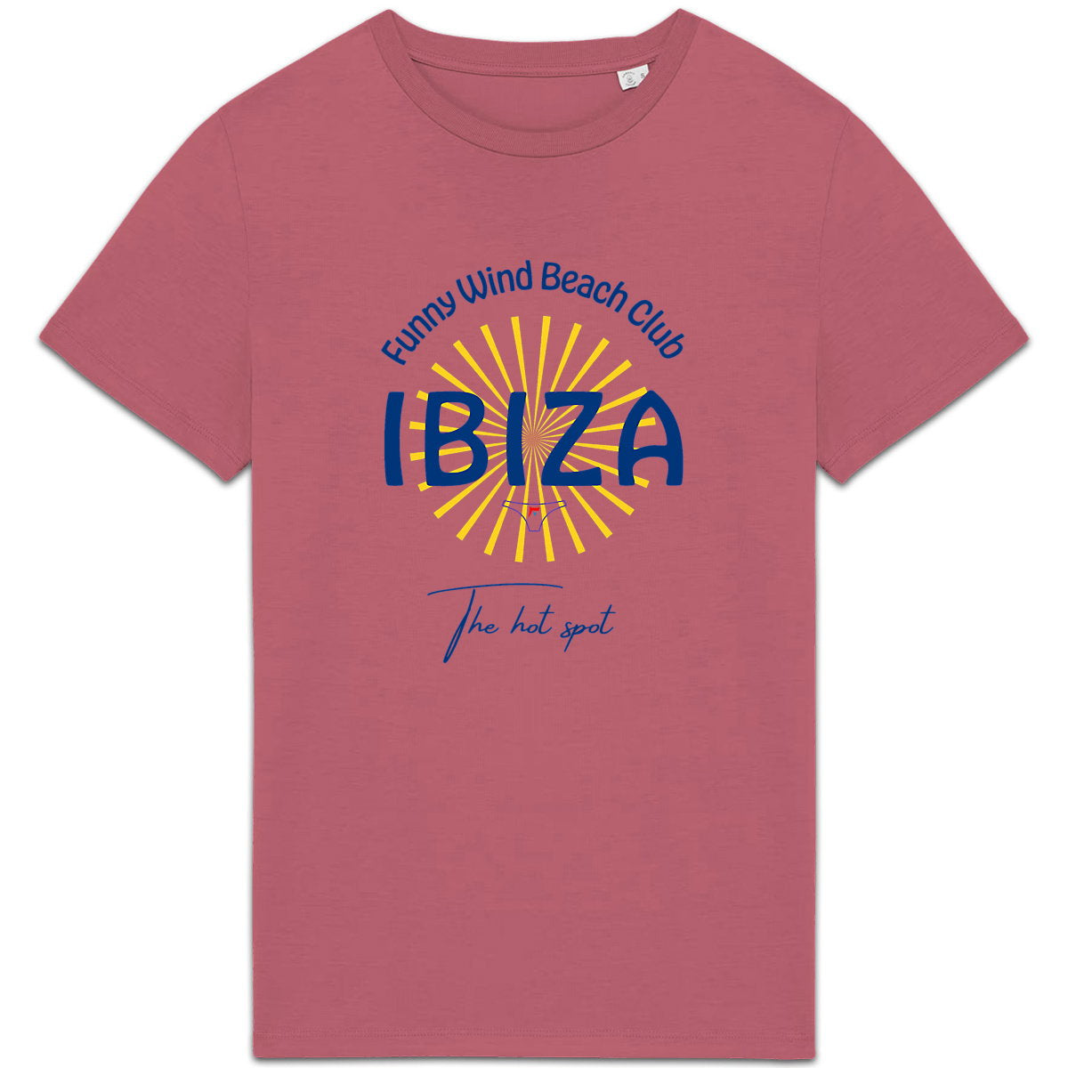 T-shirt épais Hot spot Ibiza - face_8