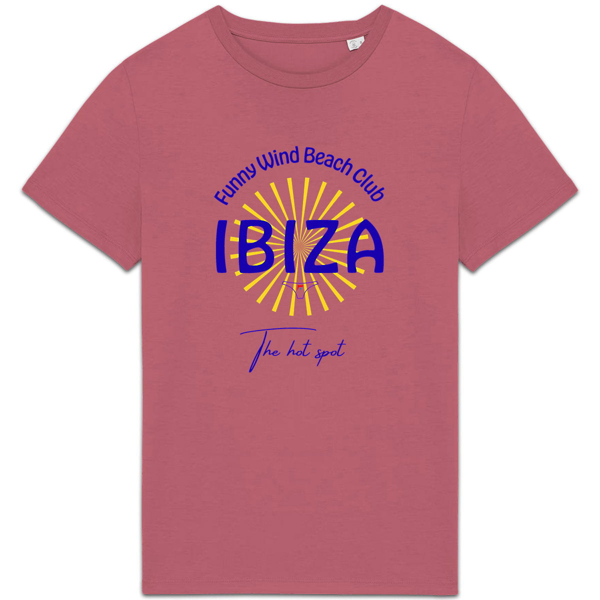 T-shirt épais Hot spot Ibiza - face_8