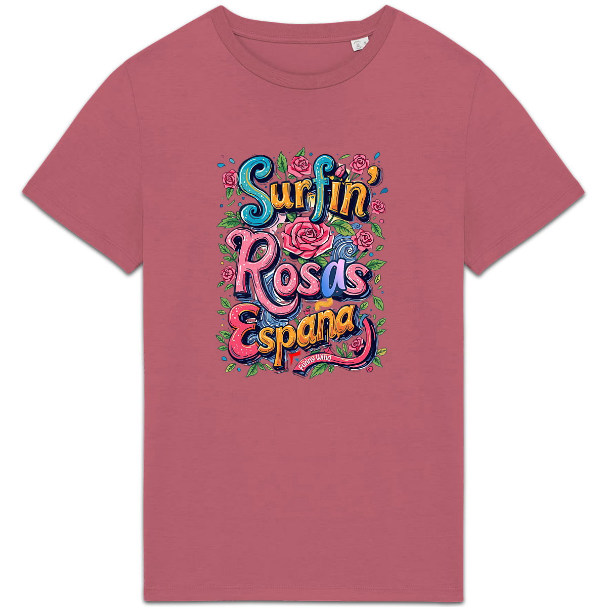 T-shirt épais Surfin' Rosas - face_8