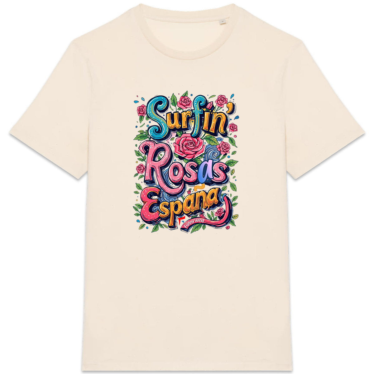 T-shirt épais Surfin' Rosas - face_9
