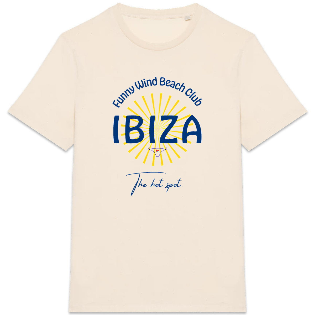 T-shirt épais Hot spot Ibiza - face_9