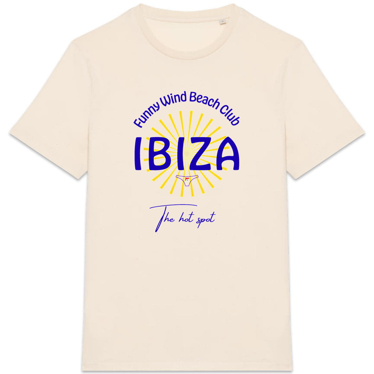 T-shirt épais Hot spot Ibiza - face_9