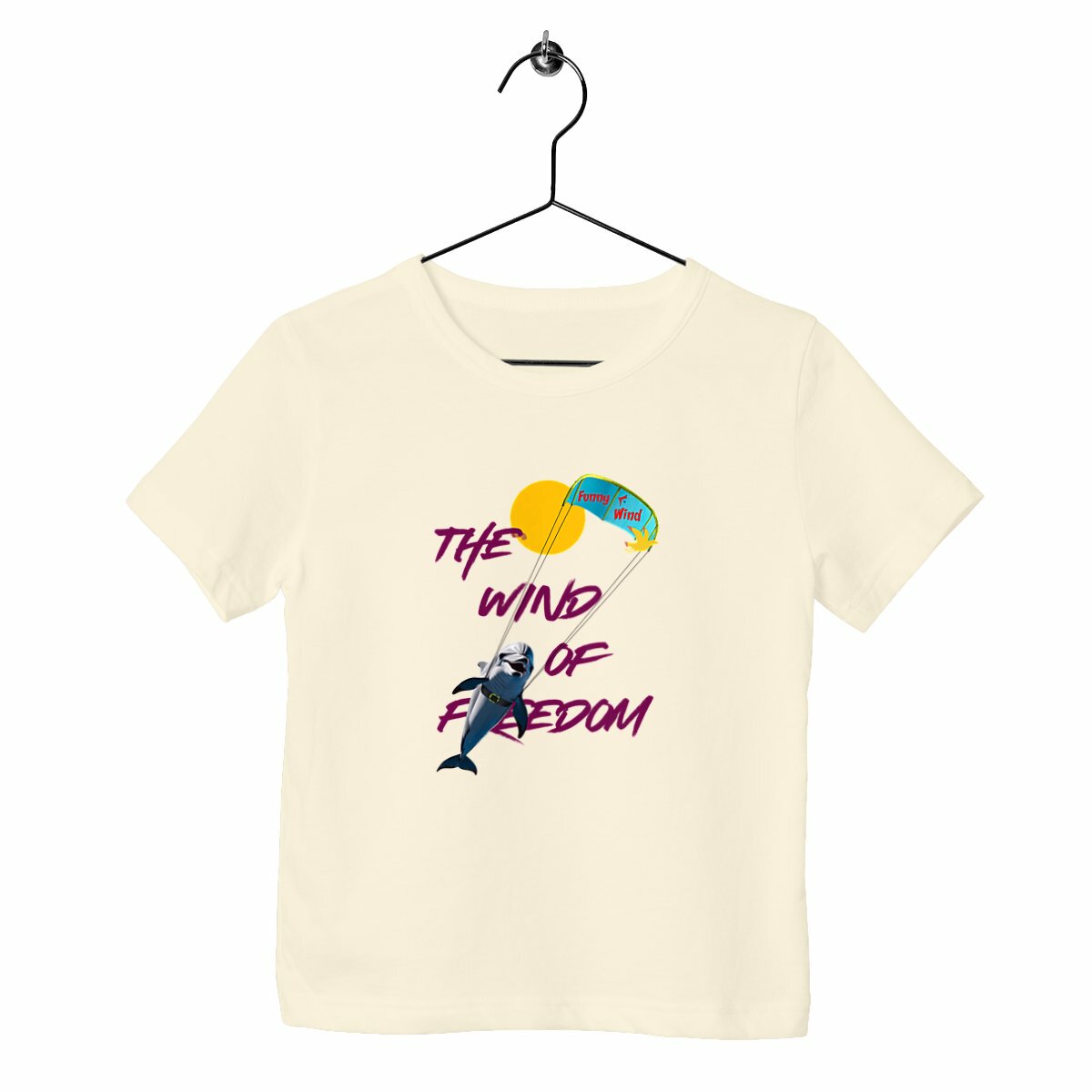 T-shirt enfant Wind of freedom - face_naturel